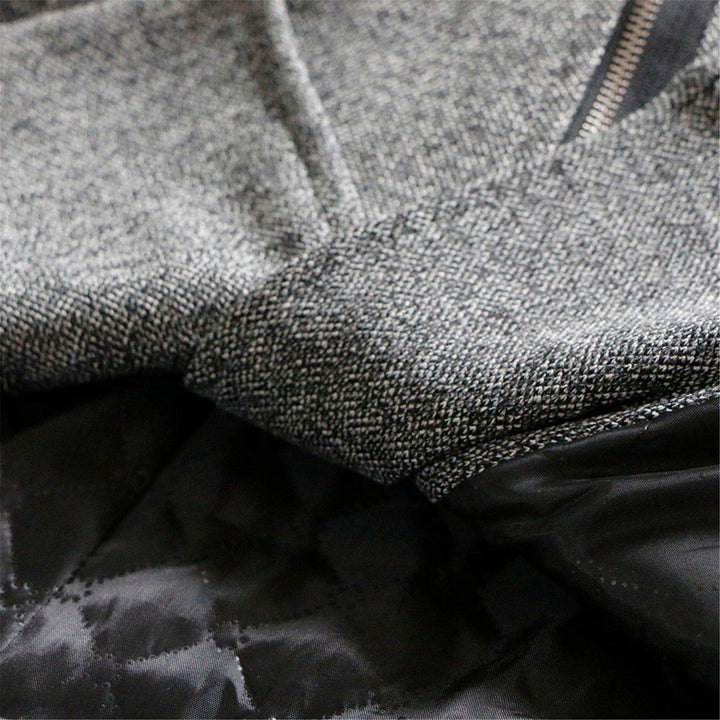 Winterjacke Damen Mit Kapuze | Lang Geschnitten Mit Reißverschluss