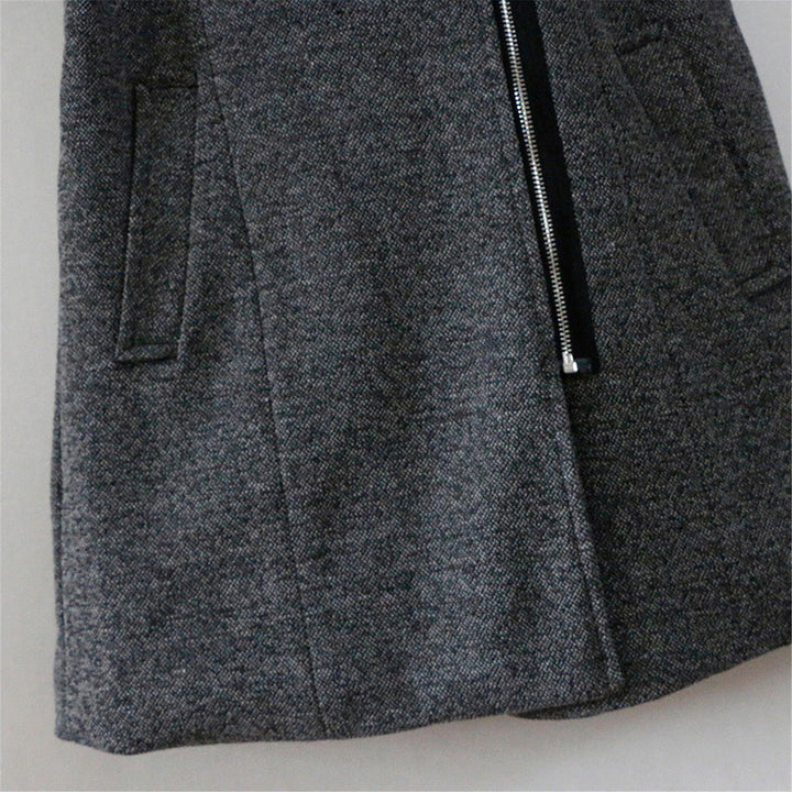 Winterjacke Damen Mit Kapuze | Lang Geschnitten Mit Reißverschluss