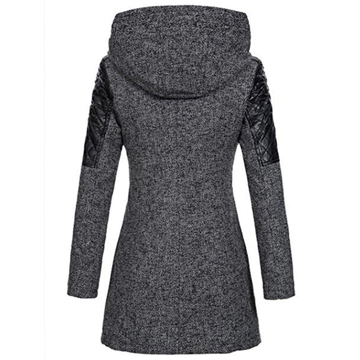 Winterjacke Damen Mit Kapuze | Lang Geschnitten Mit Reißverschluss