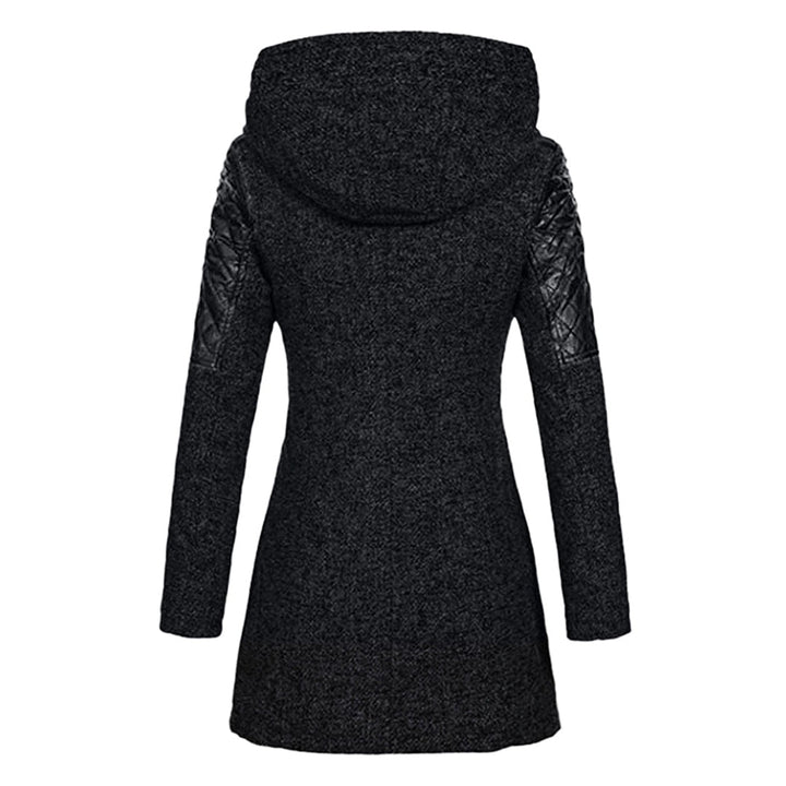 Winterjacke Damen Mit Kapuze | Lang Geschnitten Mit Reißverschluss