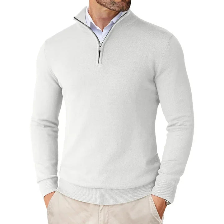 Pullover Herren Strick Reißverschluss | Alltag Komfort