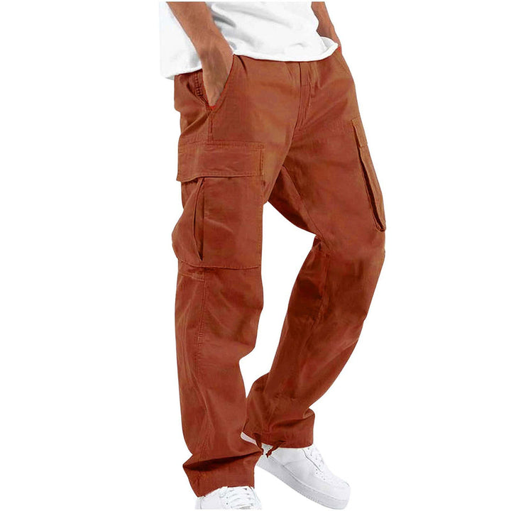 Cargo Hose Herren Weit Geschnitten | Mit Kordelzug und Taschen