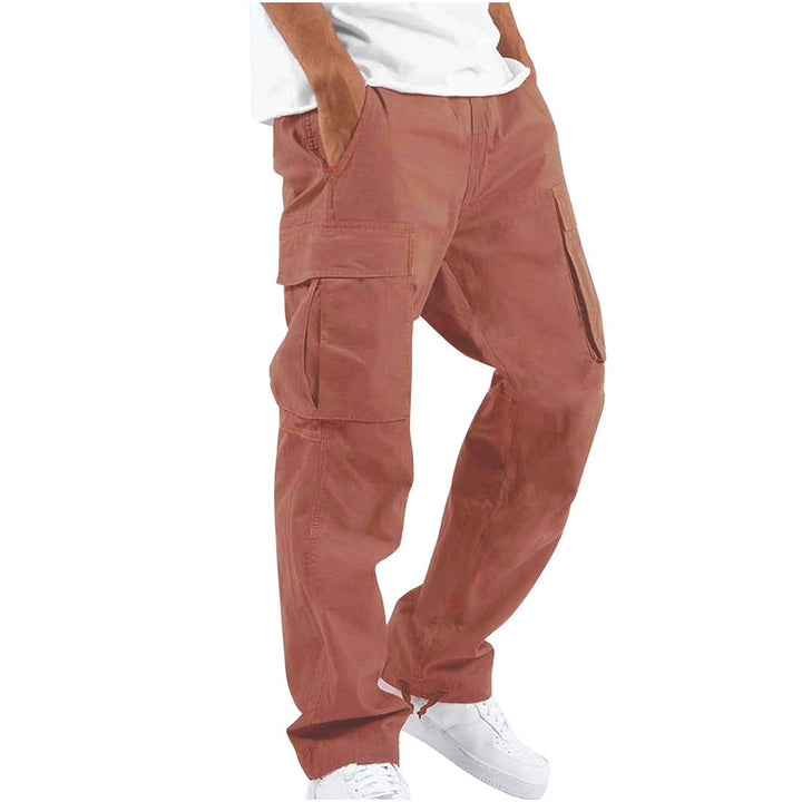 Cargo Hose Herren Weit Geschnitten | Mit Kordelzug und Taschen