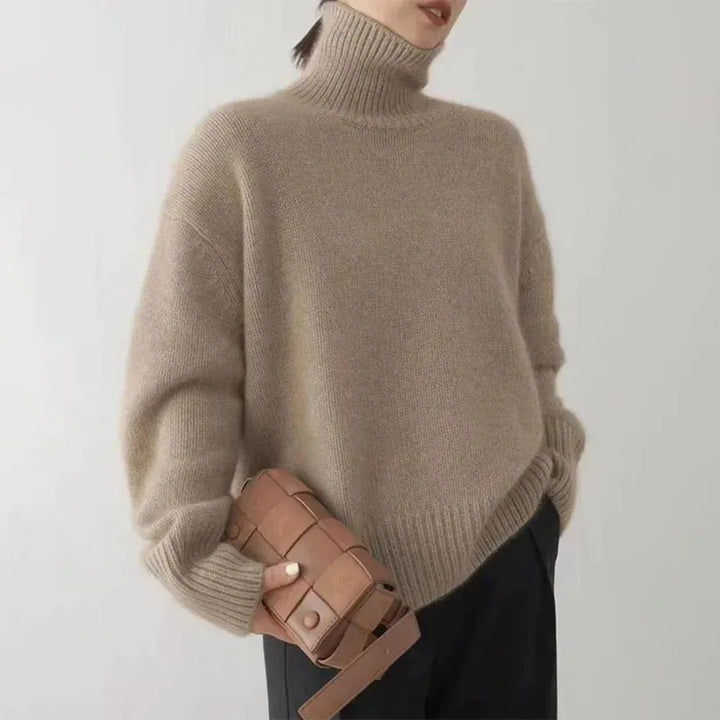 Pullover Damen Rollkragen Weich | Elegant & Warm