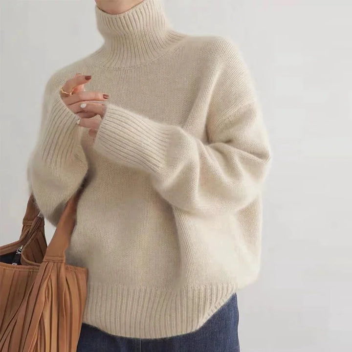Pullover Damen Rollkragen Weich | Elegant & Warm