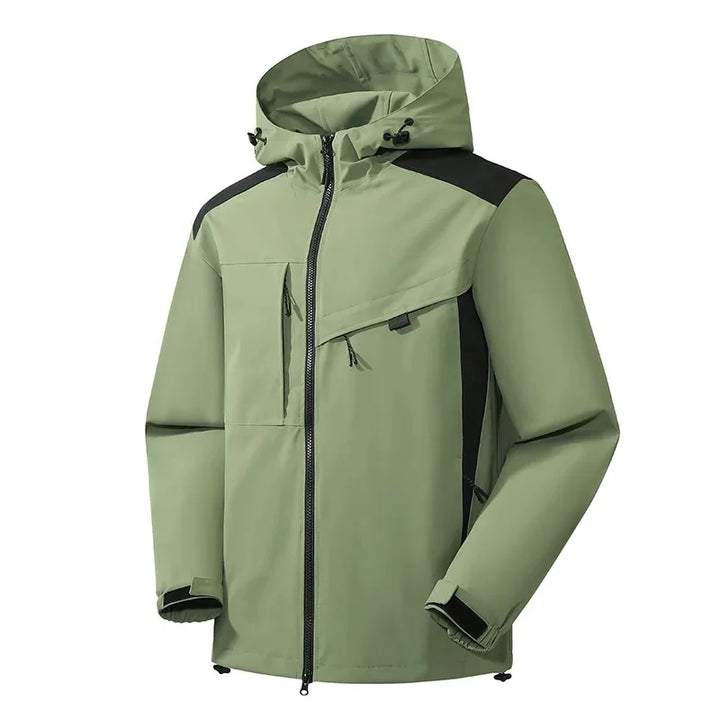 Herren Skijacke Mit Kapuze | Reißverschluss Und Taschen