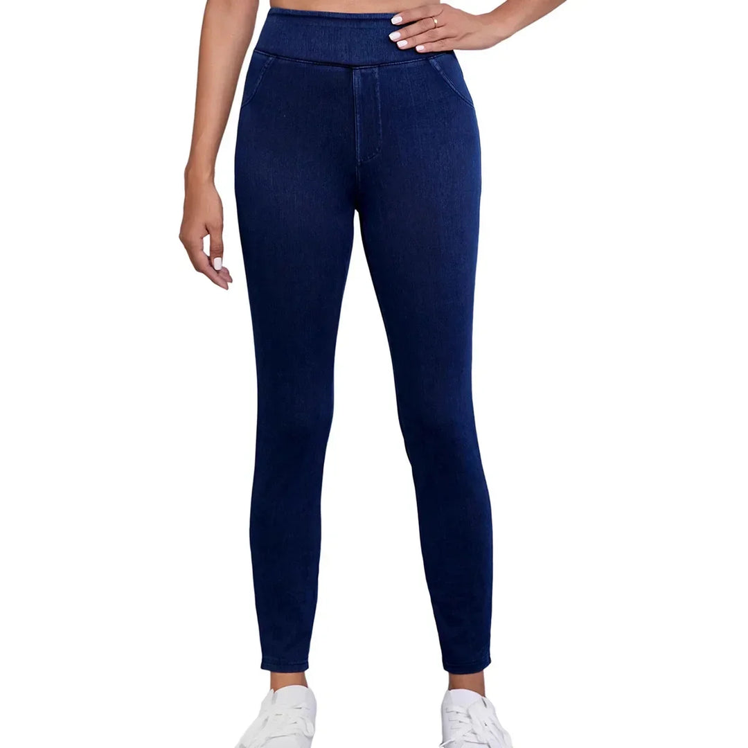 Jeggings Damen Slim Fit | Hoher Bund Basic