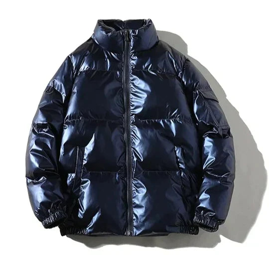 Herren Winterjacke Winddicht | Pufferjacke für Outdoor