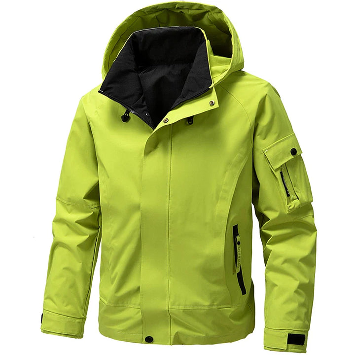 Softshell Jacke Herren | Mit Reißverschluss und Kapuze