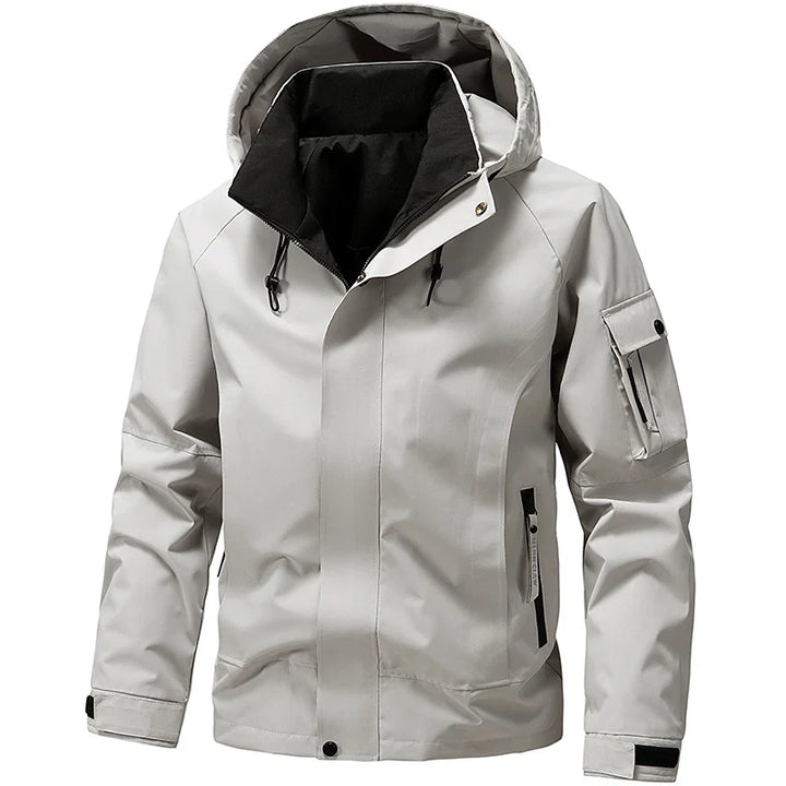 Softshell Jacke Herren | Mit Reißverschluss und Kapuze