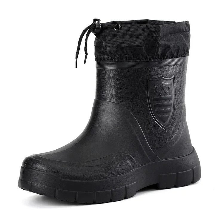 Wintergummistiefel | Gefütterter Umklappbarer Schaft