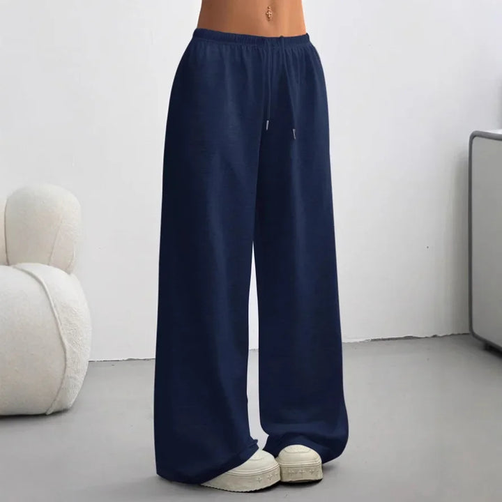 Damen Jogginghose Weites Bein | Elastischer Bund