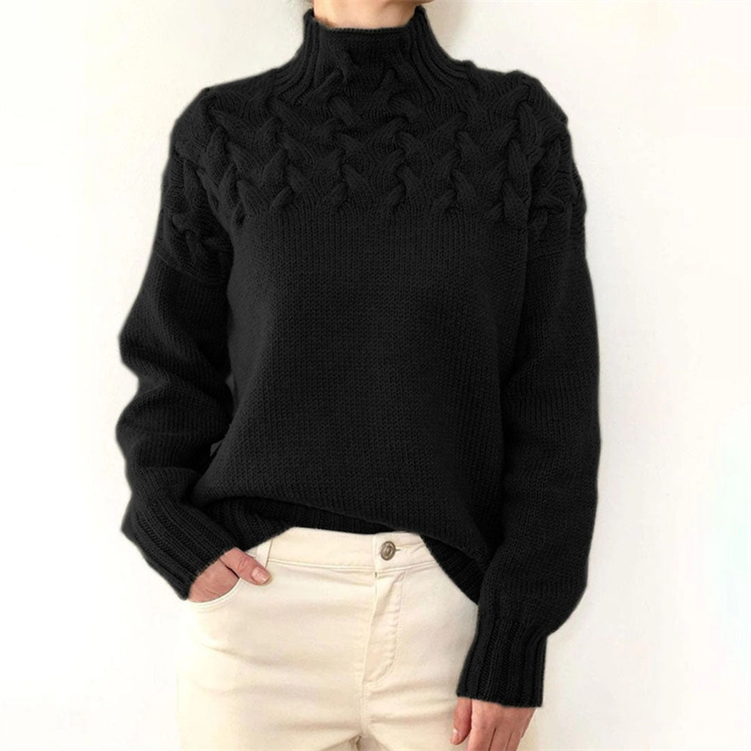 Rollkragen Pullover Damen Strick | Warm & Elegant