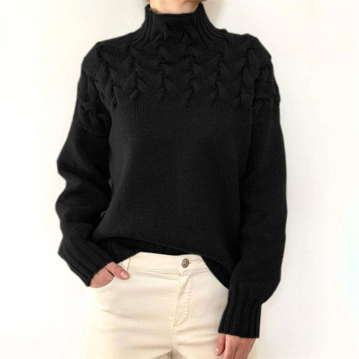 Rollkragen Pullover Damen Strick | Warm & Elegant