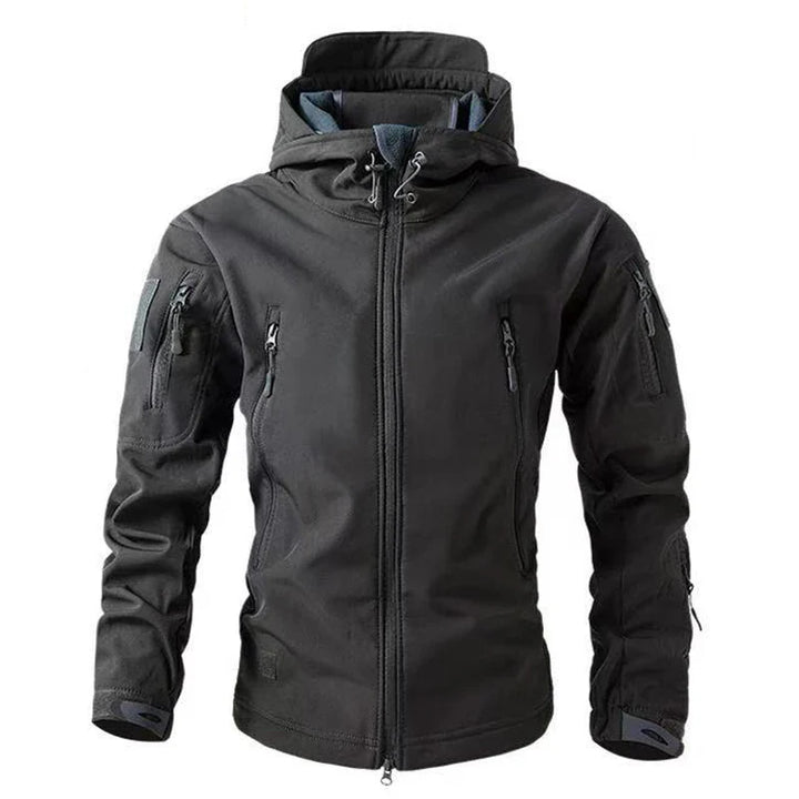 Softshell Jacke Herren | Mit Mehreren Taschen Und Kapuze