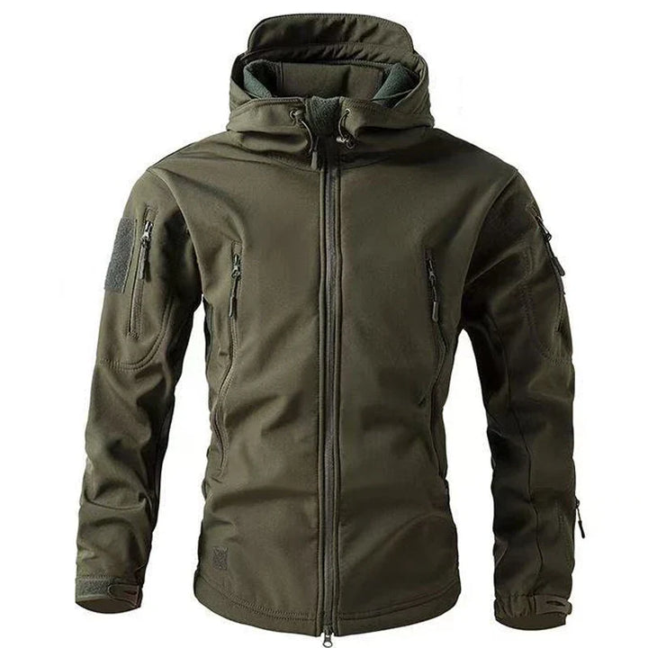 Softshell Jacke Herren | Mit Mehreren Taschen Und Kapuze