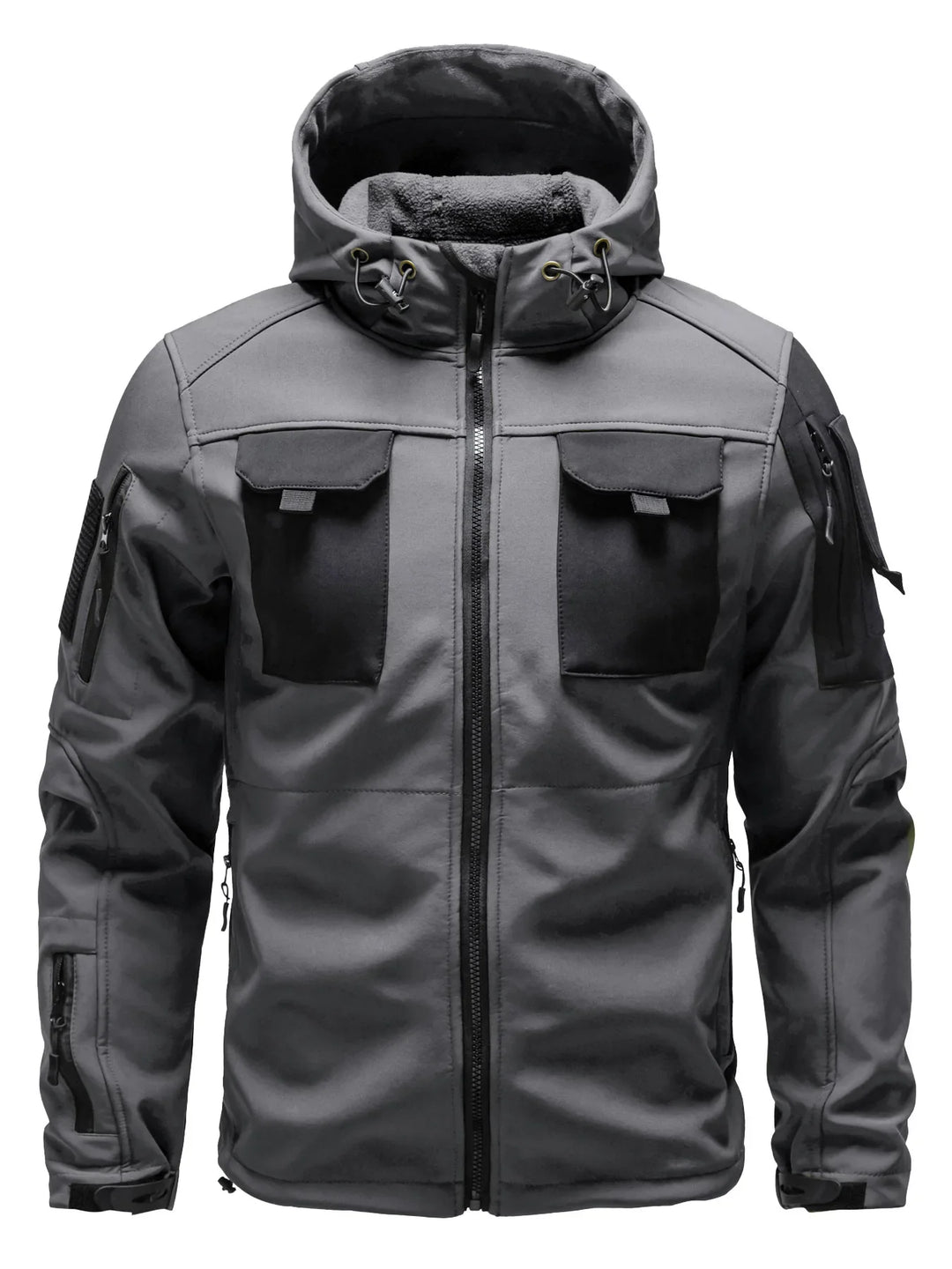 Softshell Jacke Herren | Mit Brusttaschen Und Kapuze