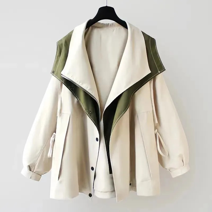 Regenjacke Damen Zweifarbig | Stylisch & Leicht