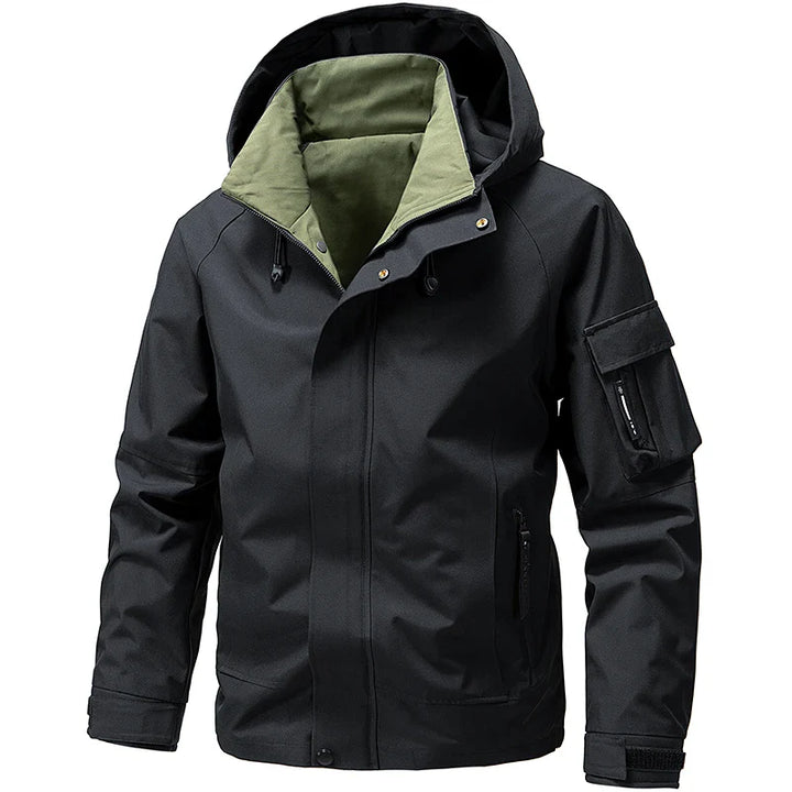 Softshell Jacke Herren | Mit Reißverschluss und Kapuze
