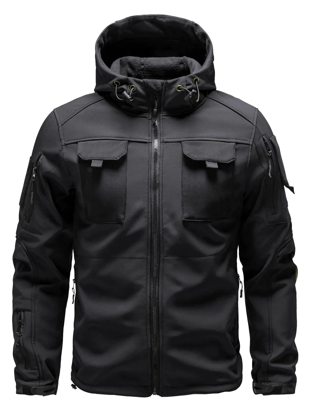 Softshell Jacke Herren | Mit Brusttaschen Und Kapuze