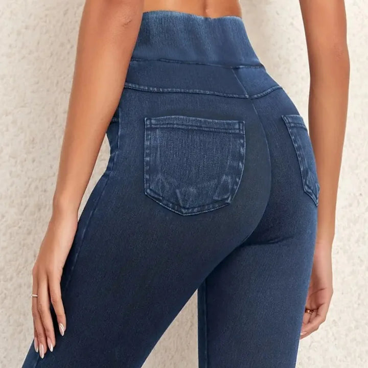 Jeggings Damen Slim Fit | Hoher Bund Basic