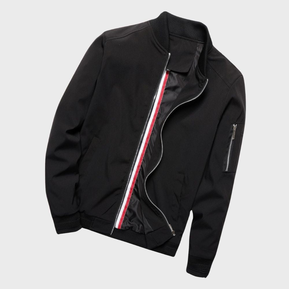 Bomberjacke Herren Leicht | Zip-Up Jacke Alltag