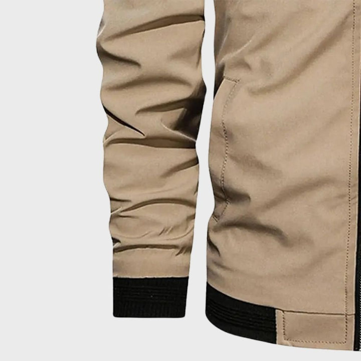 Bomberjacke Herren Leicht | Zip-Up Jacke Alltag