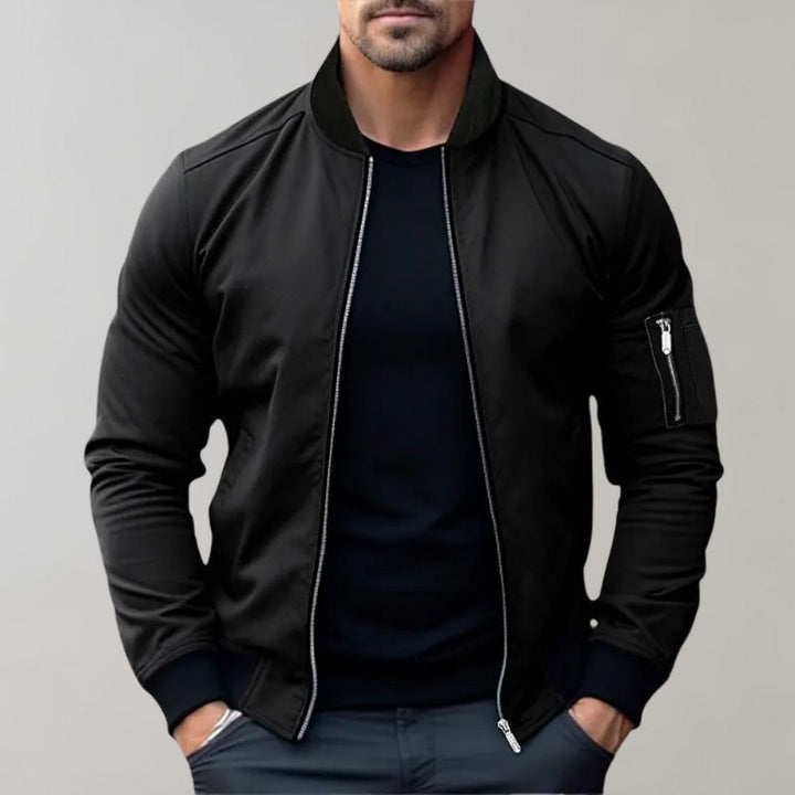 Bomberjacke Herren Leicht | Zip-Up Jacke Alltag