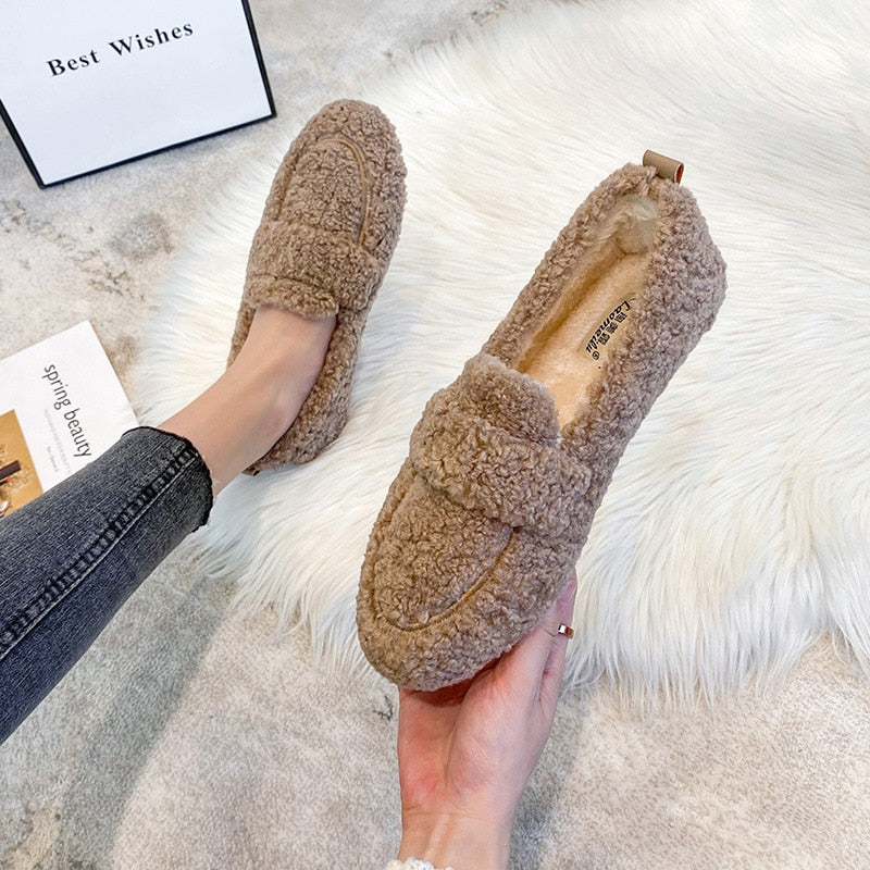 Hausschuhe Damen Warm Gefüttert | Plüsch & Rutschfest
