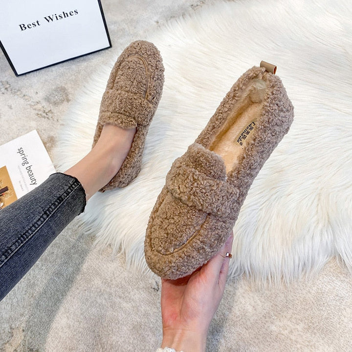 Hausschuhe Damen Warm Gefüttert | Plüsch & Rutschfest