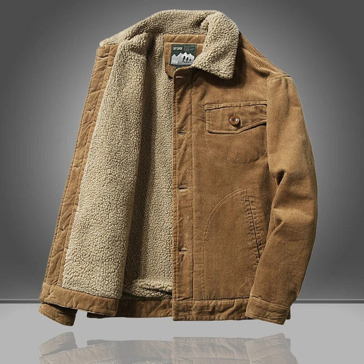 Herren Winterjacke | Vintage Freizeitmantel