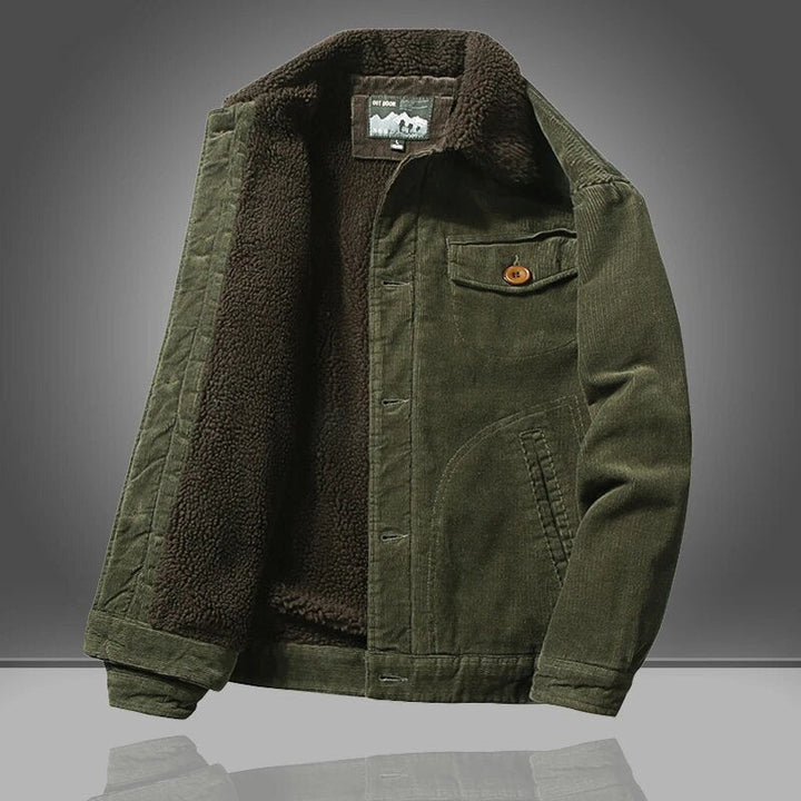 Herren Winterjacke | Vintage Freizeitmantel