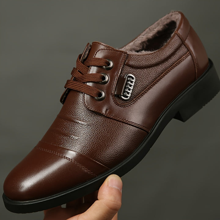 Winterschuhe Herren | Schnürschuhe Mit Gefüttertem Inneren