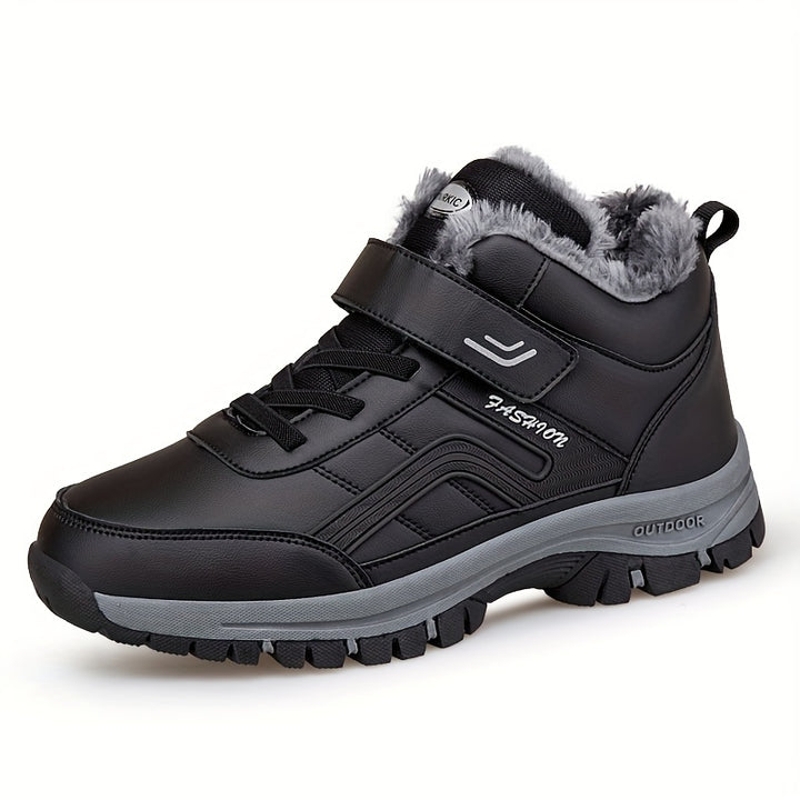 Winterschuhe Herren | Stiefel Mittelhoher Schnitt Mit Schnürung