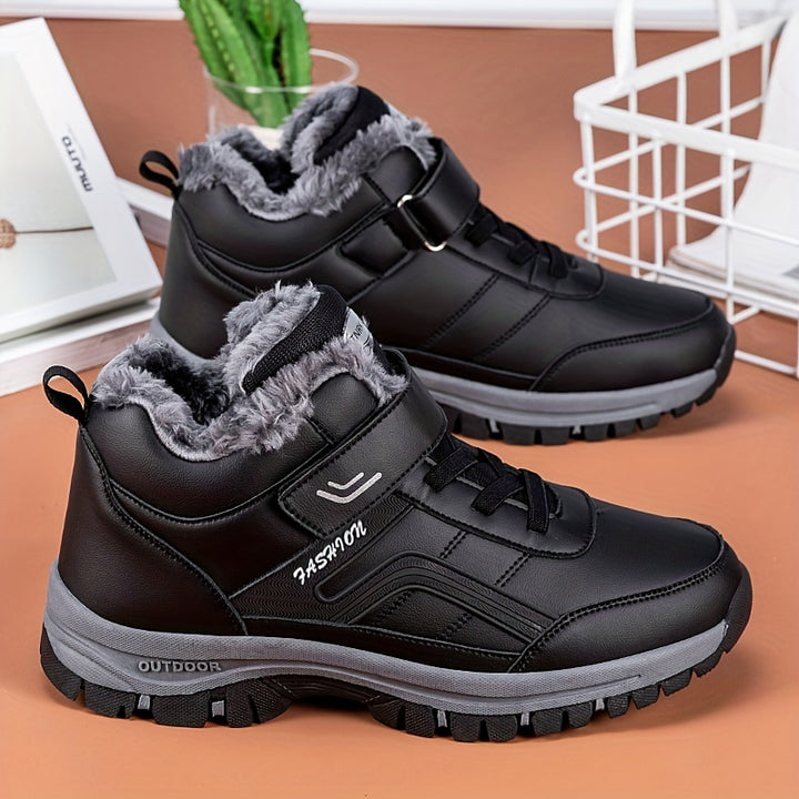 Winterschuhe Herren | Stiefel Mittelhoher Schnitt Mit Schnürung