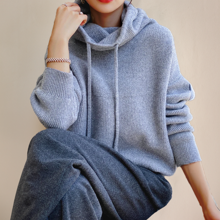 Pullover Damen Rollkragen Mit Kordelzug | Weich & Warm