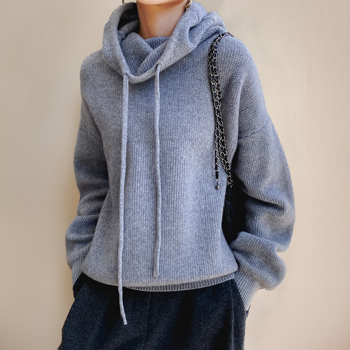 Pullover Damen Rollkragen Mit Kordelzug | Weich & Warm