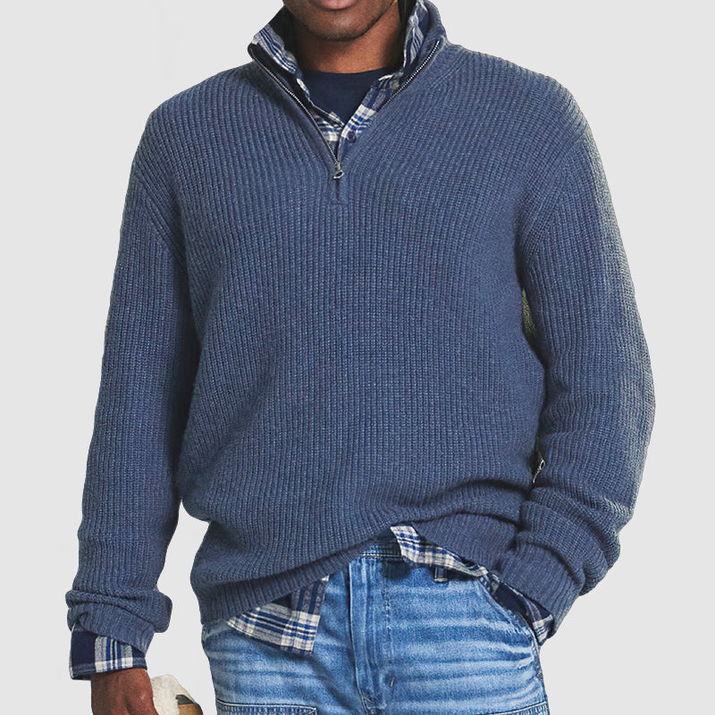 Pullover Herren Mit Reißverschluss | Business Casual Stil