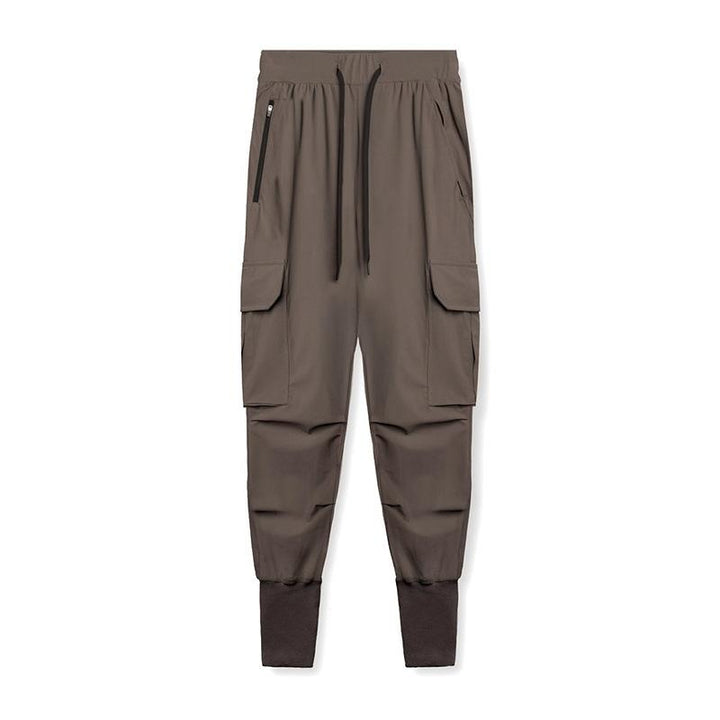 Herren Jogginghose Cargo Stil | Elastischer Bund Mit Taschen