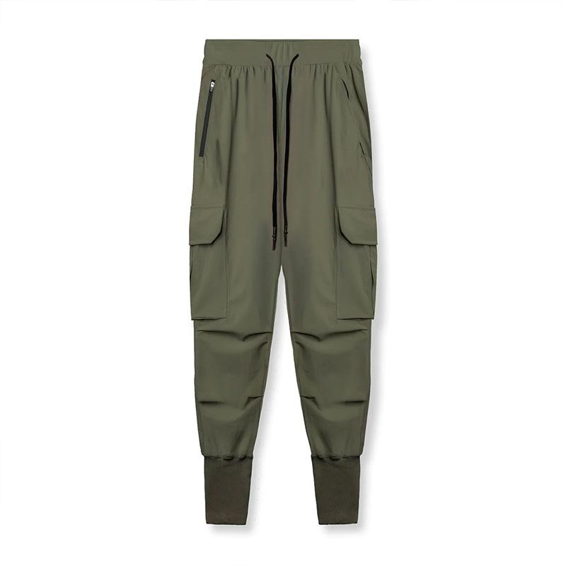 Herren Jogginghose Cargo Stil | Elastischer Bund Mit Taschen