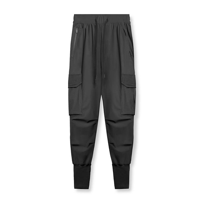 Herren Jogginghose Cargo Stil | Elastischer Bund Mit Taschen