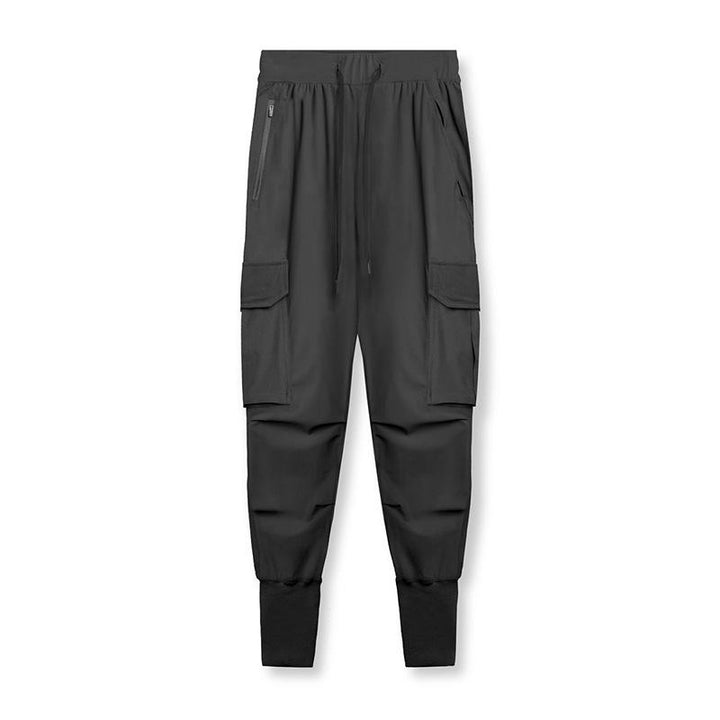 Herren Jogginghose Cargo Stil | Elastischer Bund Mit Taschen