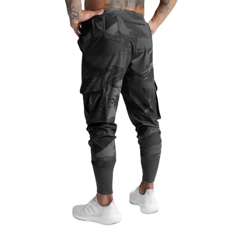 Herren Jogginghose Cargo Stil | Elastischer Bund Mit Taschen