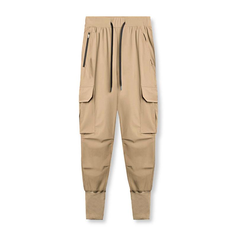 Herren Jogginghose Cargo Stil | Elastischer Bund Mit Taschen