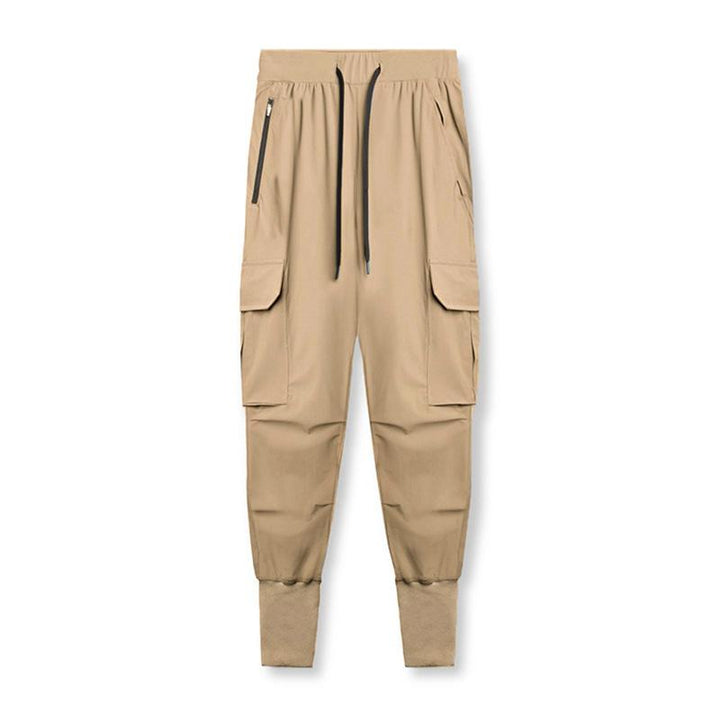 Herren Jogginghose Cargo Stil | Elastischer Bund Mit Taschen