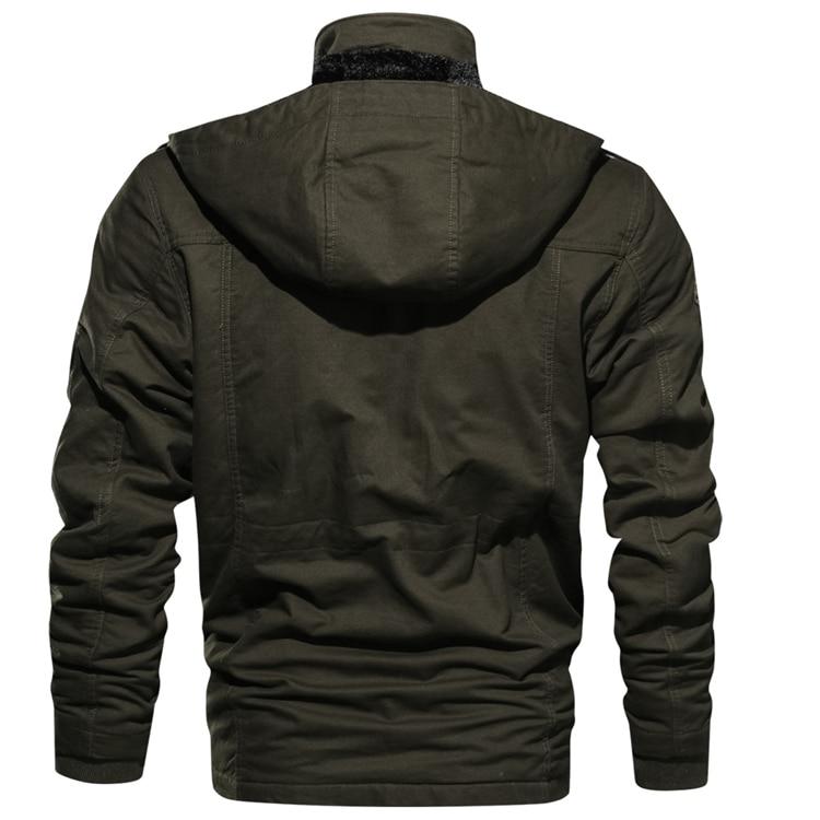 Herren Winterjacke | Utility Design Mit Warmem Innenfutter