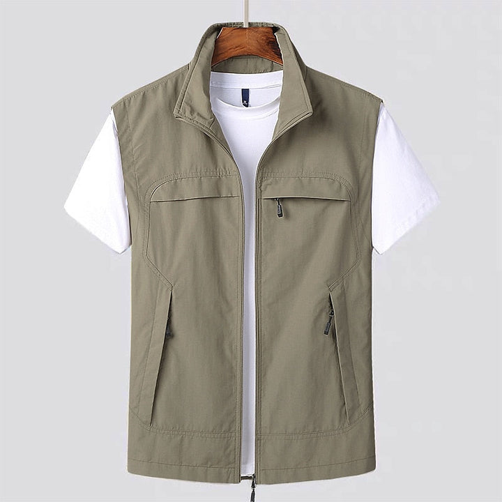 Weste Herren Outdoor Mit Taschen | Atmungsaktiv Und Schnelltrocknend