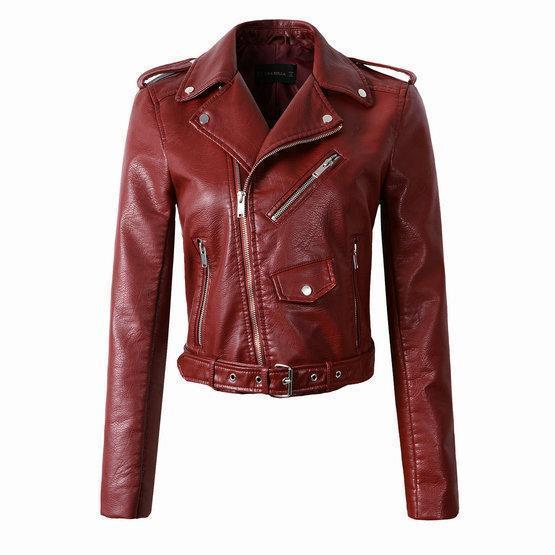 Bikerjacke Damen | Mit Reißverschluss für Alltag und Freizeit