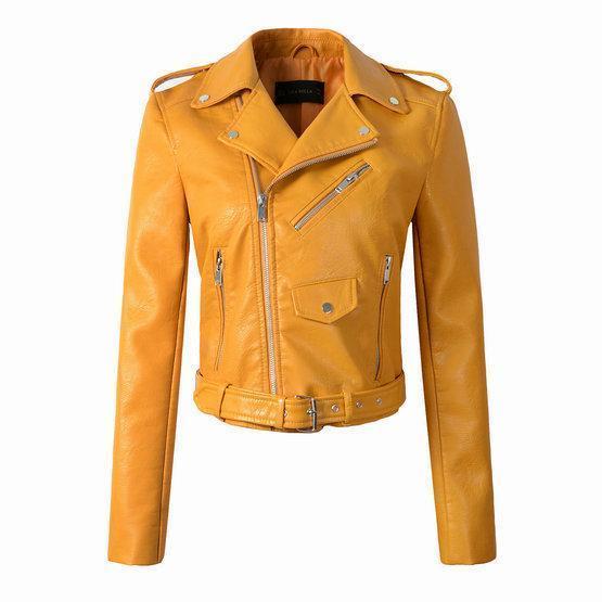 Bikerjacke Damen | Mit Reißverschluss für Alltag und Freizeit