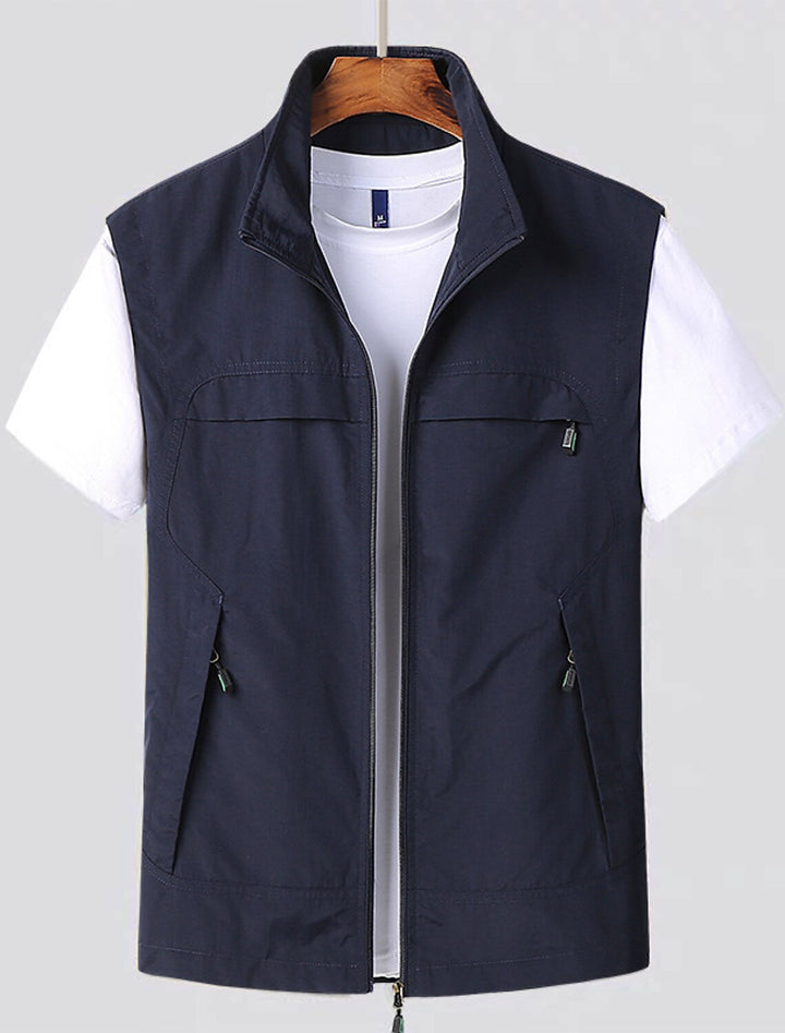 Weste Herren Outdoor Mit Taschen | Atmungsaktiv Und Schnelltrocknend